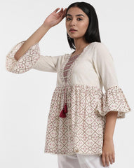 Jasmine Taaga Style Ethnic Printed Top